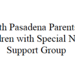 Special Needs Support Group Virtual Meeting